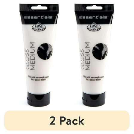 (2 pack) Royal & Langnickel - Essentials 250ml Acrylic Painting Gloss Medium