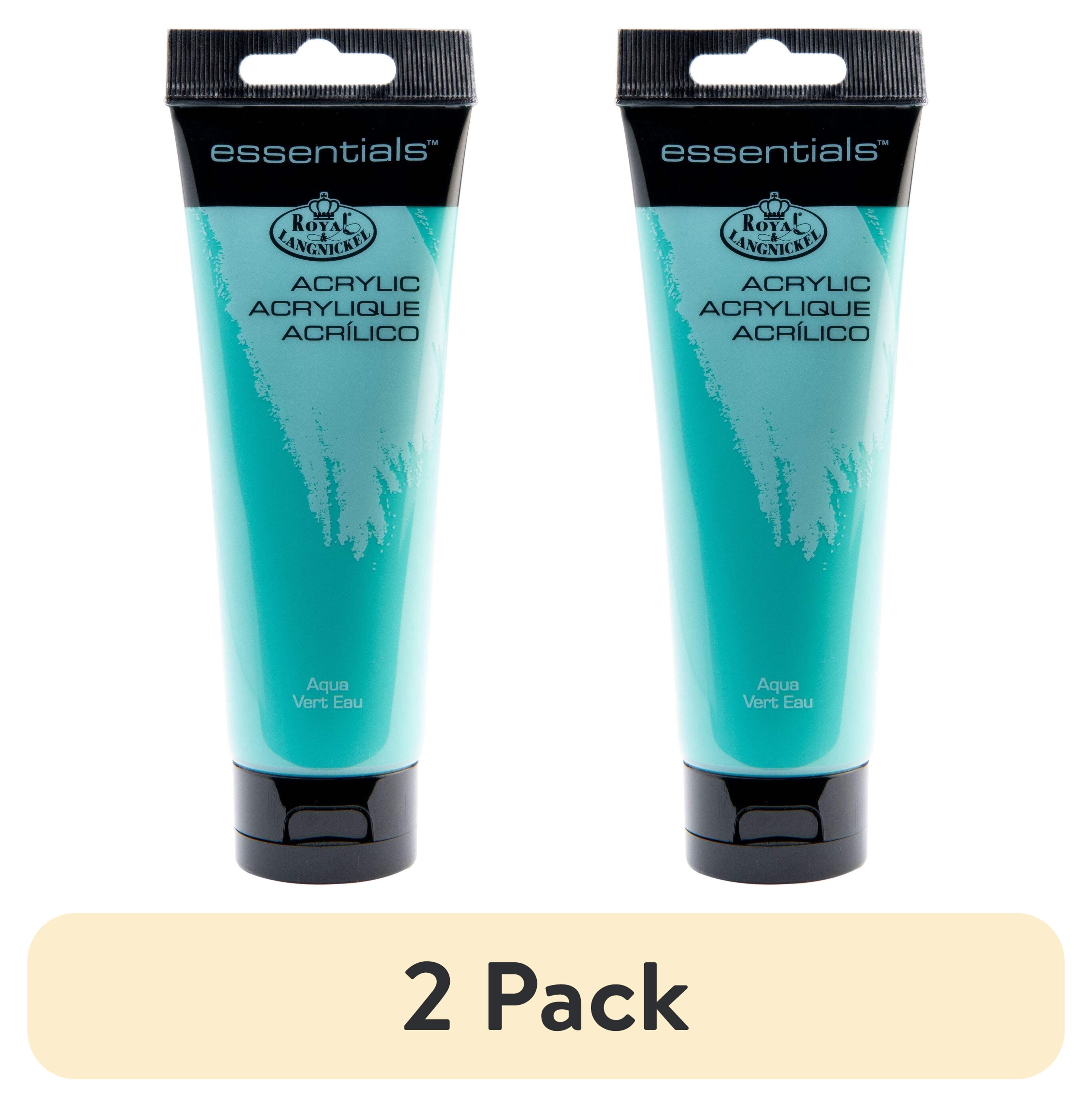 (2 pack) Royal & Langnickel Essentials Acrylic Paint - Aqua, 120ml