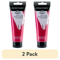 (2 pack) Royal & Langnickel Essentials 120ml Acrylic Paint Tube - Permanent Red