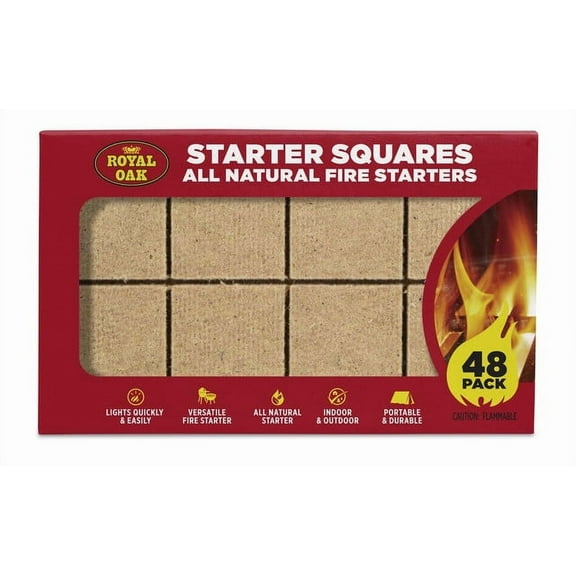 (2 pack)Royal Oak 48 Count Starter Squares