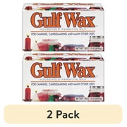 (2 pack) Gulf Wax Household Paraffin Wax, 16 oz