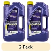 2 pack Royal Purple High Performance Motor Oil 0W-20 Premium Synthetic Motor Oil, 5 Quarts