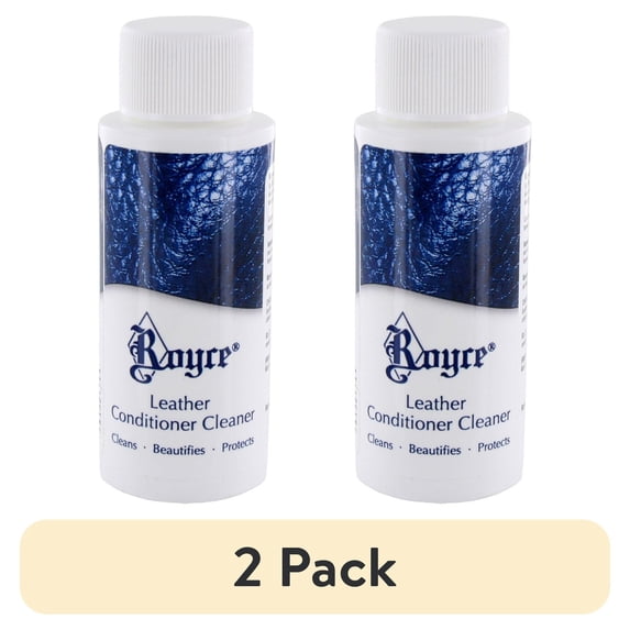 (2 pack) Royce Leather Royce 3-in-1 Cleaner/ Restorer/ Protector Leather Conditioner
