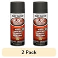 thumbnail image 1 of (2 pack) Rust-Oleum Automotive Rust Reformer Flat Spray Paint, Black, 10.25 oz, 1 of 11