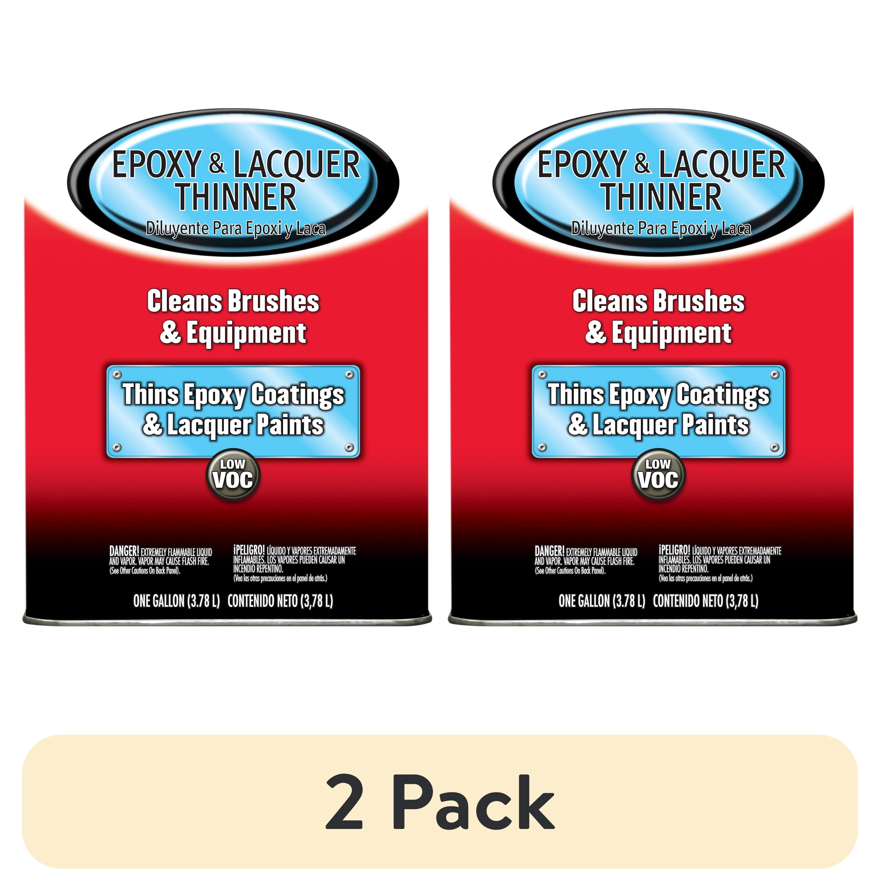 (2 pack) Rust-Oleum Low Epoxy and Lacquer Thinner Automotive Adhesive, 3.78L