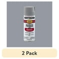 thumbnail image 1 of (2 pack) Light Gray, Rust-Oleum Stops Rust Automotive Primer Flat Spray Paint-2081830, 12 oz, 1 of 6