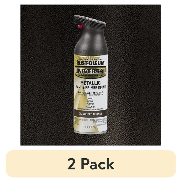 Aged Copper Metallic Spray Paint – 2 Pack, All Surface, Rust-Oleum, 11 Oz Cans