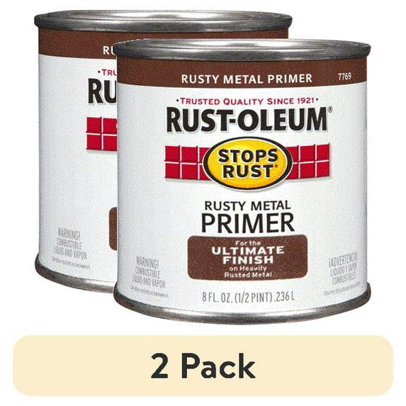 (2 pack) Rusty Metal Primer Paint