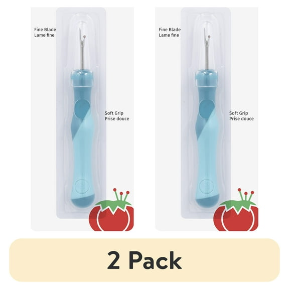(2 pack) Dritz Ergonomic Seam Ripper, Aqua