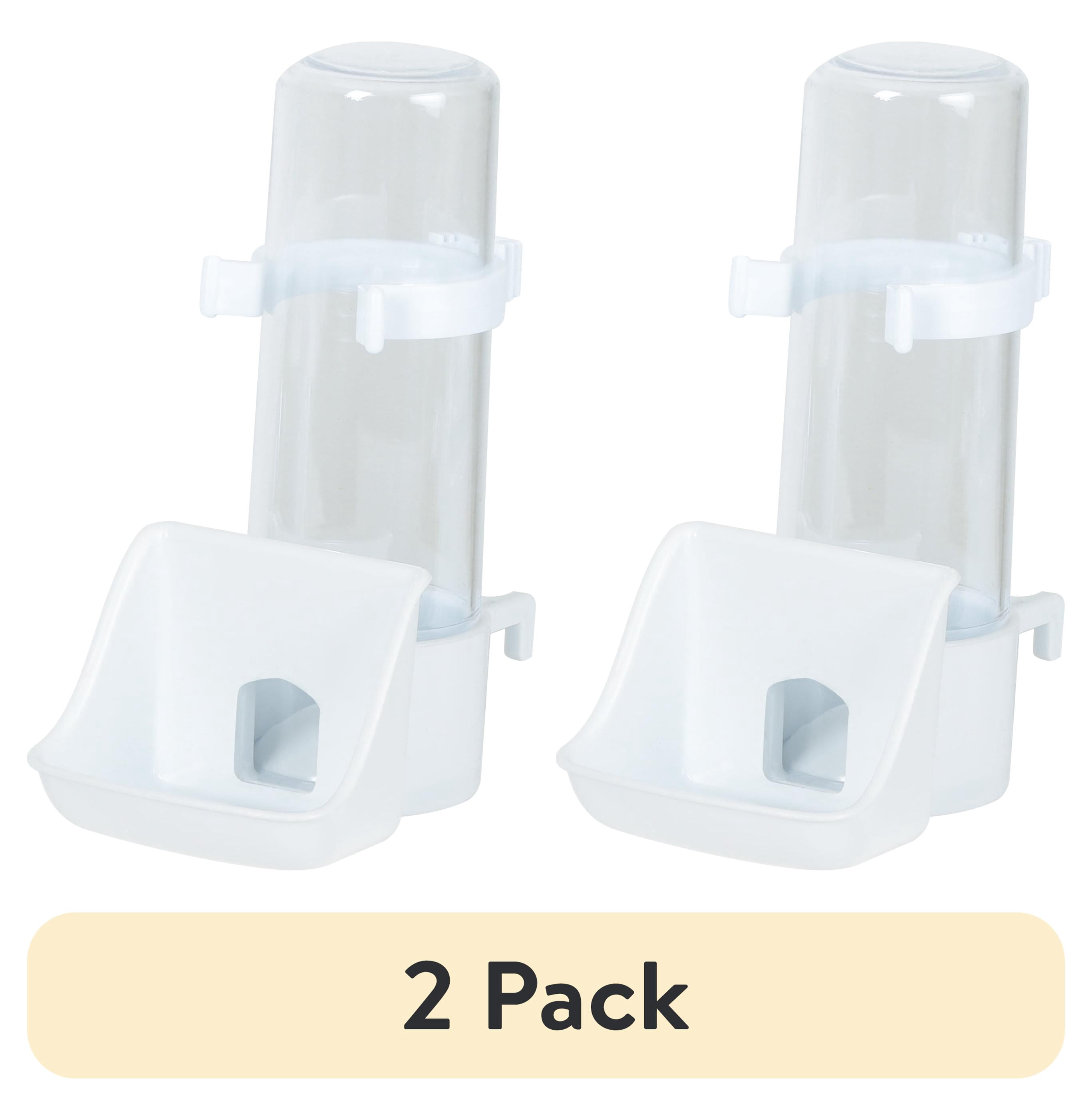 (2 pack) SMALL INTERIOR SILO FEEDER FOR BIRDS