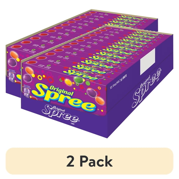 (2 pack) SPREE Candy 12-5 oz. Boxes