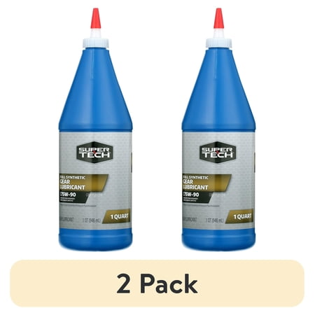 (2 pack) Super Tech Gear 1 Quart 75W90