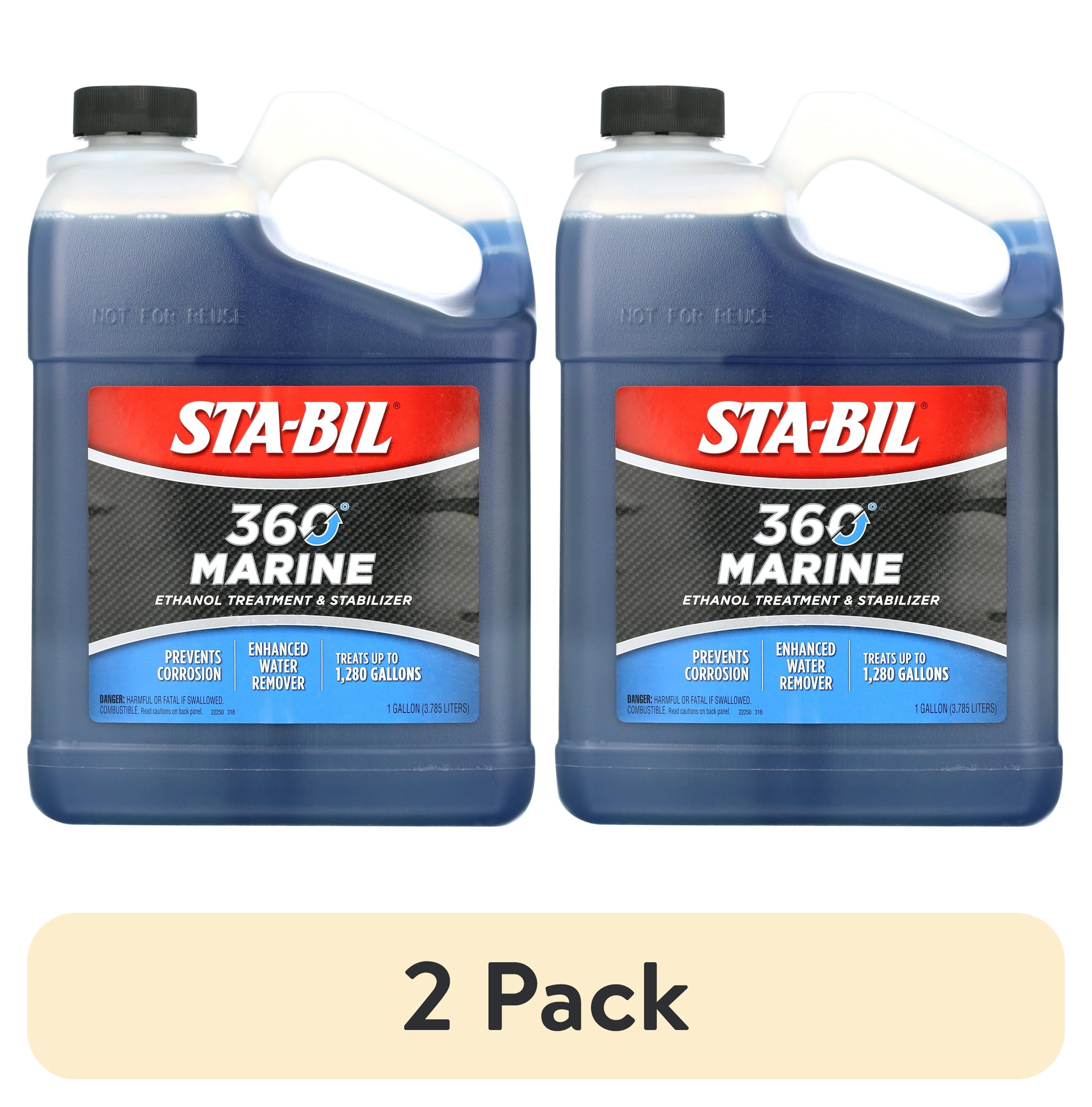 STA-BIL 360 Marine Ethanol Treatment, Fuel Stabilizer, 128 fl oz