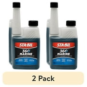 2 pack STA-BIL 360 Marine Ethanol Treatment & Fuel Stabilizer - Treats 160 Gallons - 16 fl. oz.