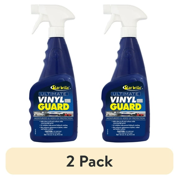 (2 pack) Star brite Ultimate Vinyl Spray - Auto, RV, Home, Boat Upholstery