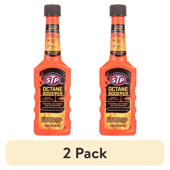 (2 pack) STP Octane Booster 5.25 fl oz