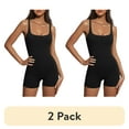 thumbnail image 1 of (2 pack) SUNBS Swimsuit Women Maternity Bodysuit Shorts jumpsuit One Piece Yoga Sleeveless Backless Seamless Clothes, 1 of 8