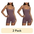 thumbnail image 1 of (2 pack) SUNBS Swimsuit Women Maternity Bodysuit Shorts jumpsuit One Piece Yoga Sleeveless Backless Seamless Clothes, 1 of 8