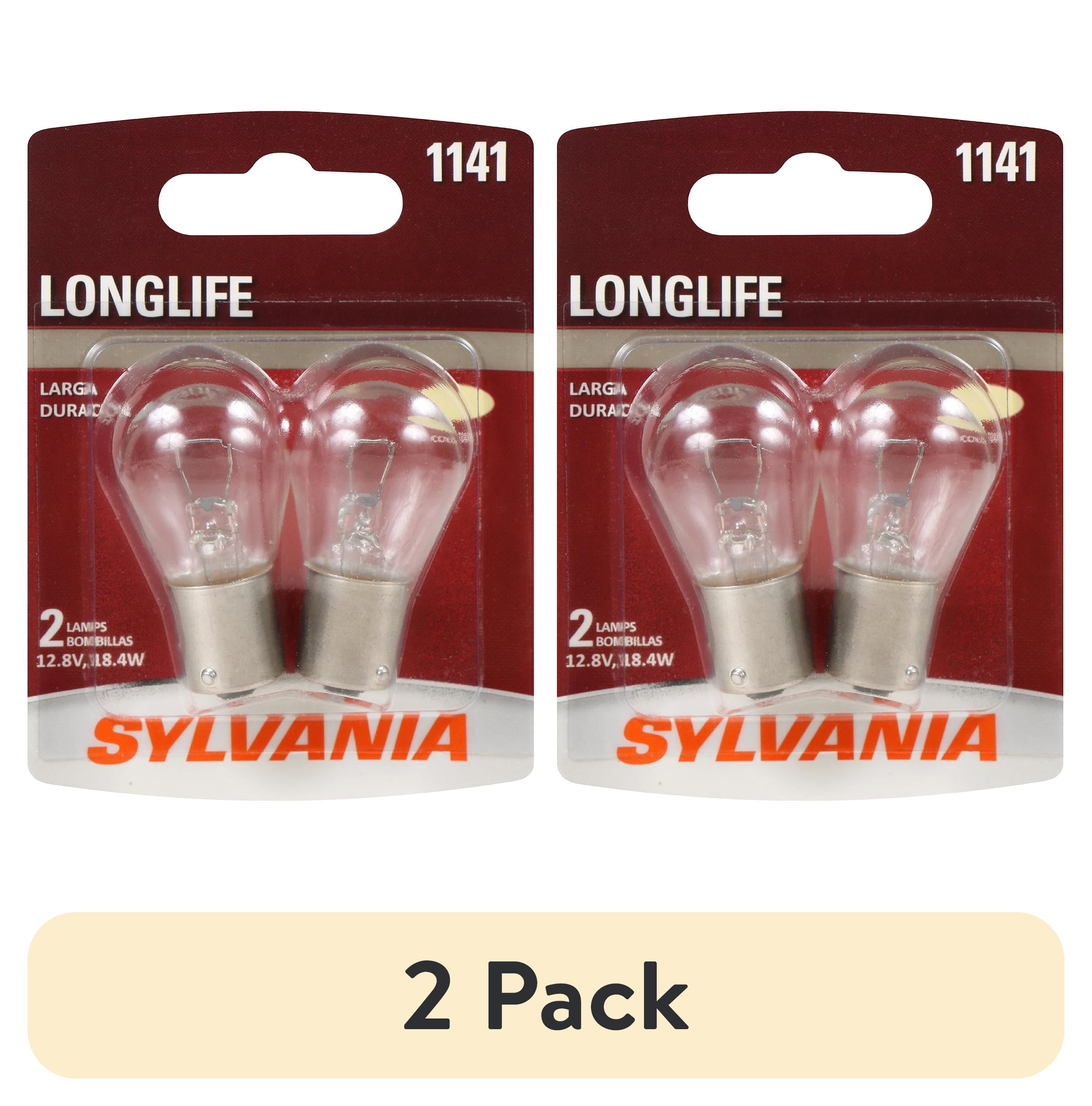 (2 pack) SYLVANIA 1141 Long Life Mini Bulb, 2 Pack