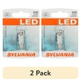 thumbnail image 1 of (2 pack) Sylvania 6418 WHITE SYL LED Mini Bulb, 1 Pack, Compatible with Multiple Cars, 1 of 13