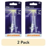 2 pack Sylvania H1 XtraVision Halogen Headlight Bulb, 1 Pack, Compatible with Multiple Cars