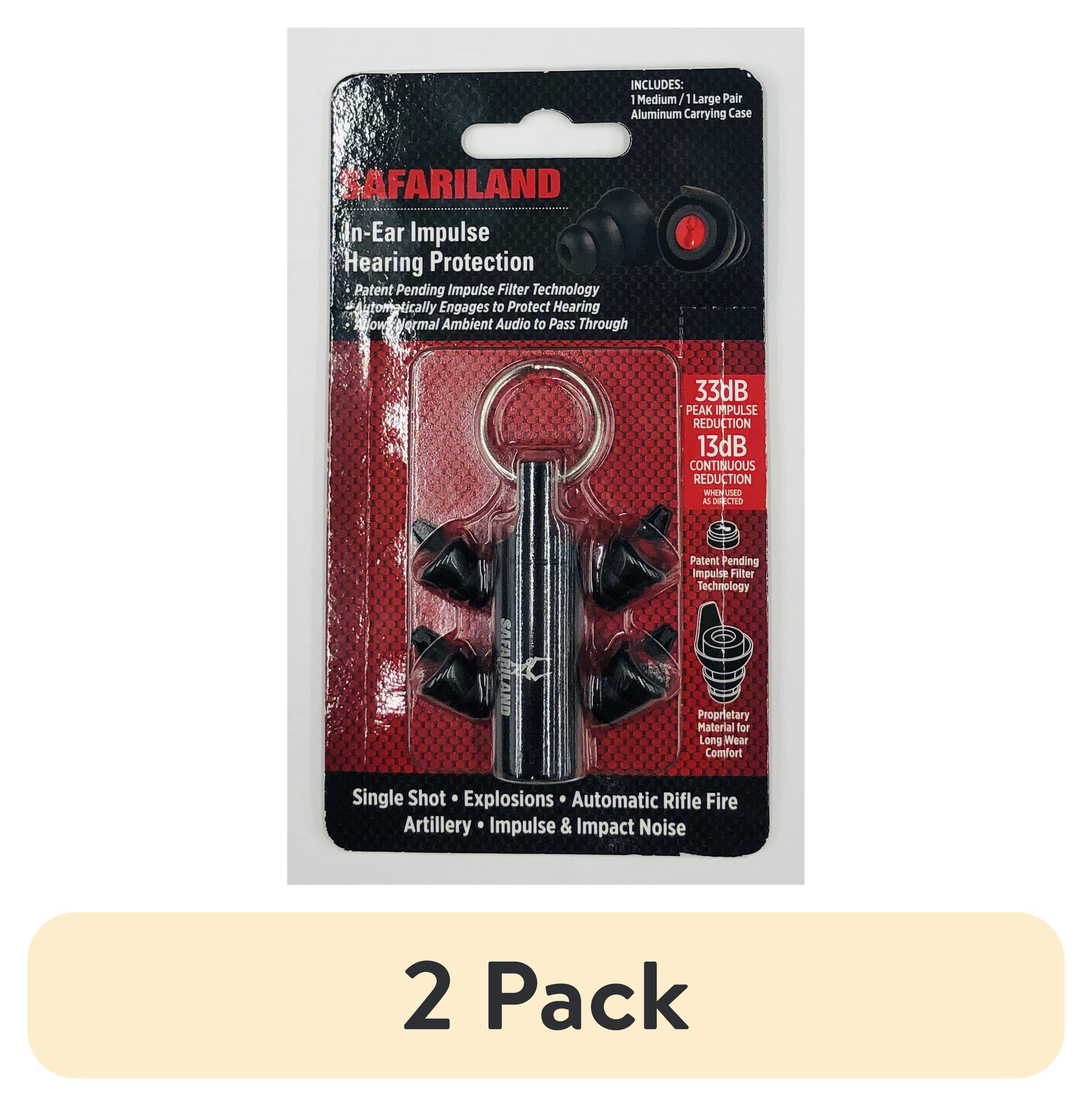 Curated visual reference: Gallery Detail: Safariland In Ear Impulse Hearing Protection 33Db Noise Reduction