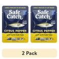 thumbnail image 1 of (2 pack) Safe Catch Citrus Pepper Wild Elite Pure Tuna, 2.6 oz Pouch – Citrus Pepper Seasoned Tuna with 21g Protein, 1 of 6
