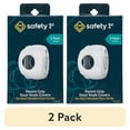 thumbnail interactive-video image 1 of (2 pack) Safety 1st Parent Grip Door Knob Covers, White, 3 pack, Toddler, 1 of 10