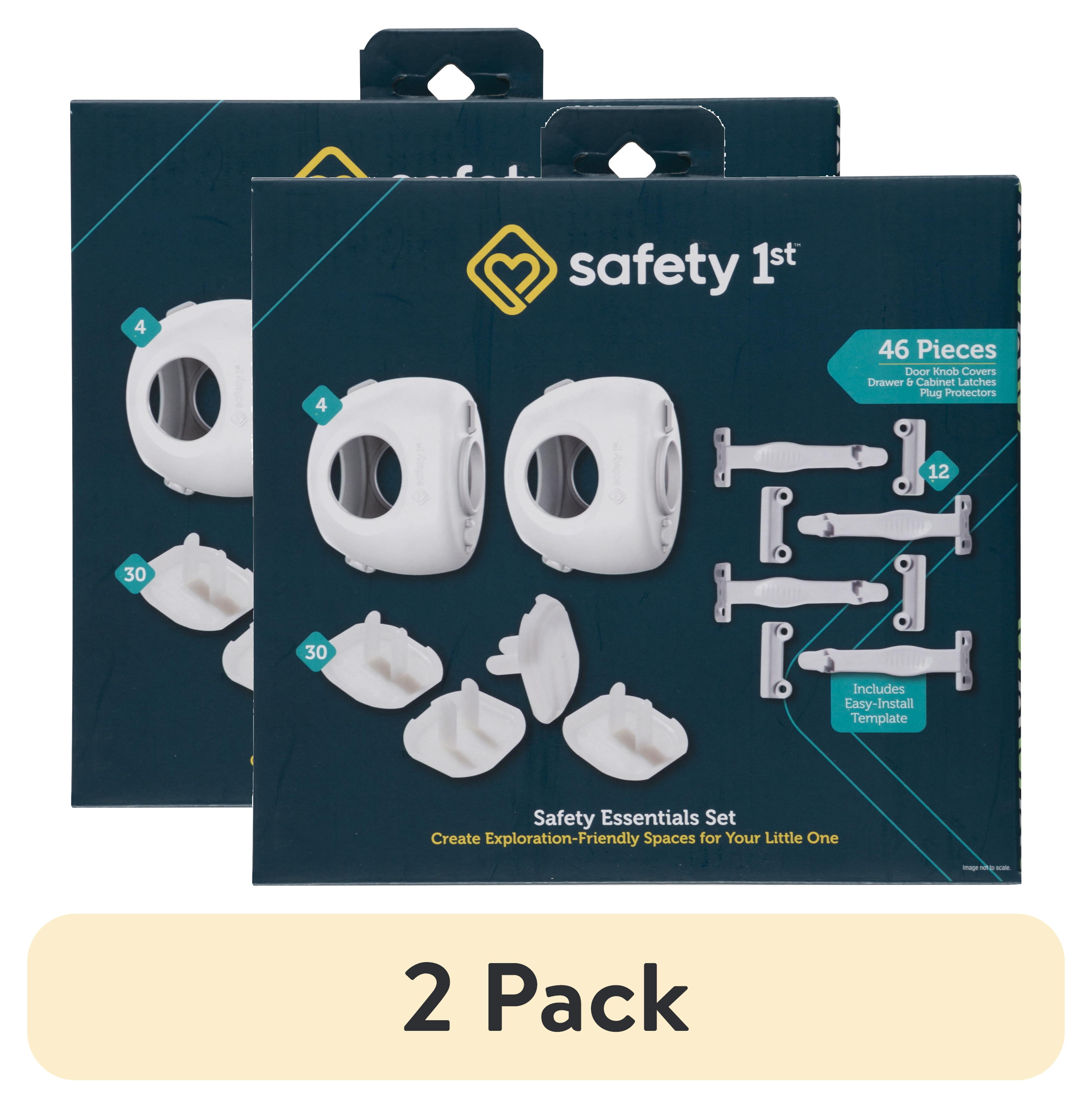 (2 pack) Safety 1st Safety Essentials Kit (46 pcs), White, Toddler
