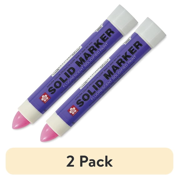 (2 pack) Sakura of America Fluorescent Solid Paint Markers