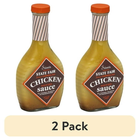 (2 pack) Salamida Original State Fair Famous Cornell Style Chicken BBQ Sauce