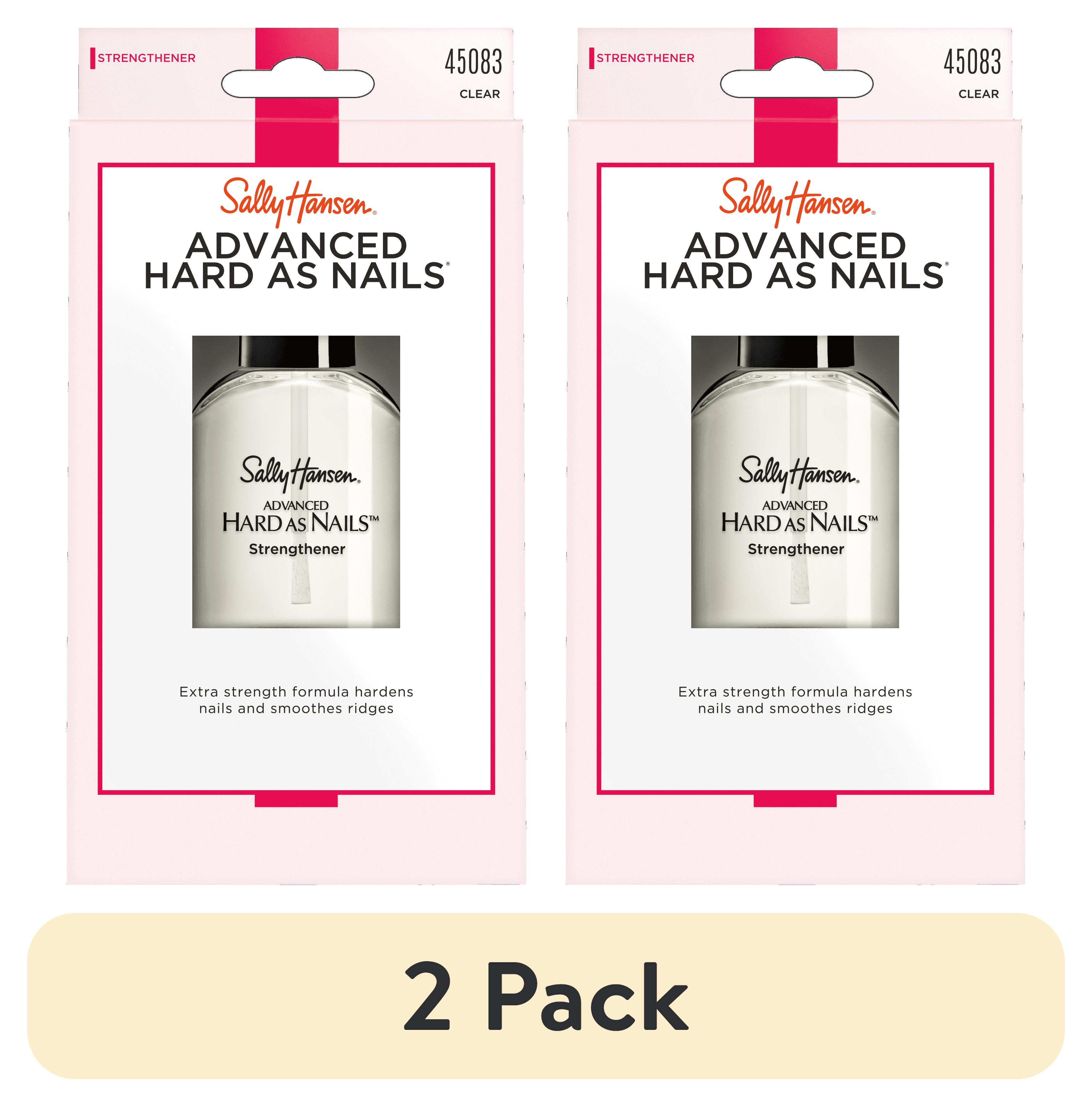 (2 pack) Sally Hansen Advanced Hard As Nails Strengthener Nude Nail Treatment