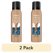 2 pack Sally Hansen Airbrush Legs Leg Makeup, Water-Resistant Beige Glow 4.4 oz