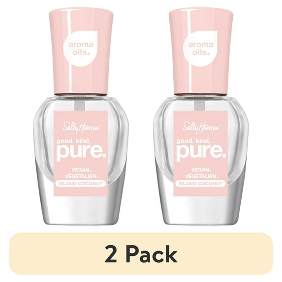 (2 pack) Sally Hansen Good.Kind.Pure. Coconut Nail Oil, 0.33 oz