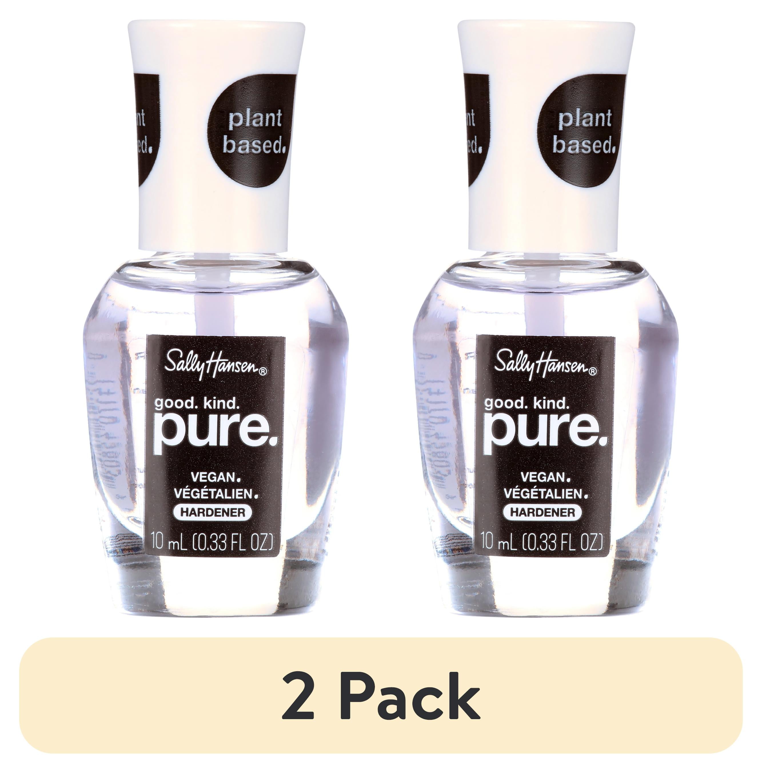 (2 pack) Sally Hansen Good. Kind. Pure. Nail Hardener Treatment, 0.33 oz, Vegan Clean