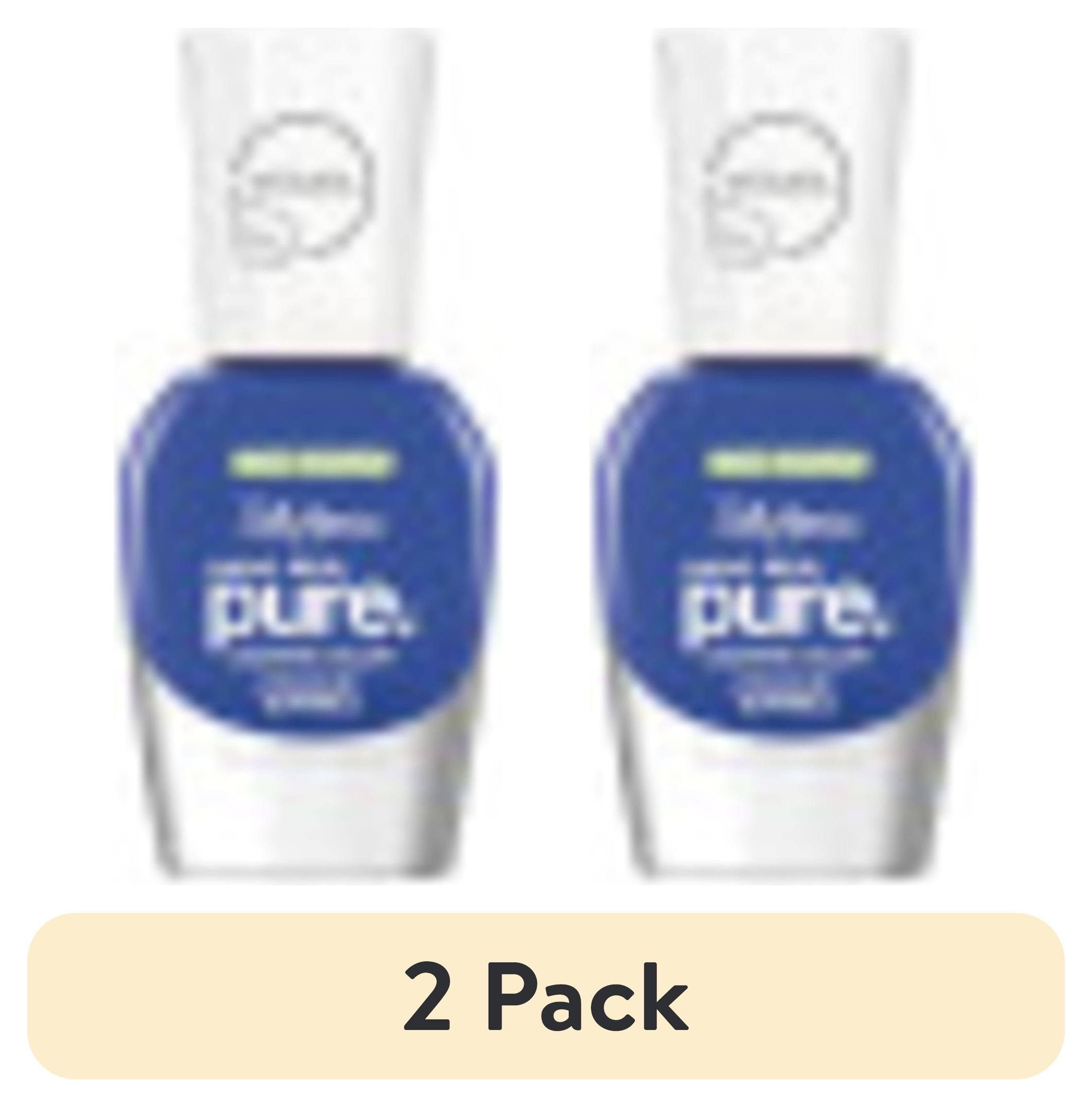 (2 pack) Sally Hansen Good.Kind.Pure. Vegan Nail Color, Natural Spring, 0.33 oz, Clean Nail Polish