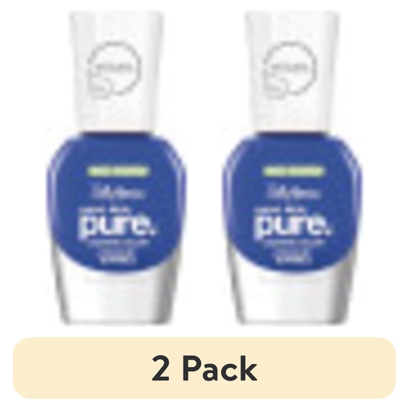 (2 pack) Sally Hansen Good.Kind.Pure. Vegan Nail Color, Natural Spring, 0.33 oz, Clean Nail Polish
