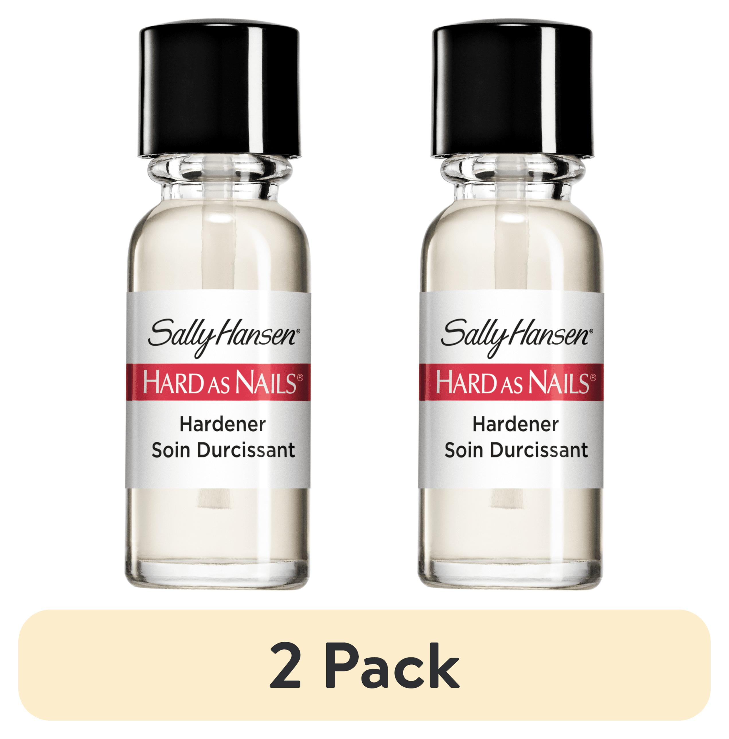 2 pack Sally Hansen Hard as Nails Strength Treatment, Clea