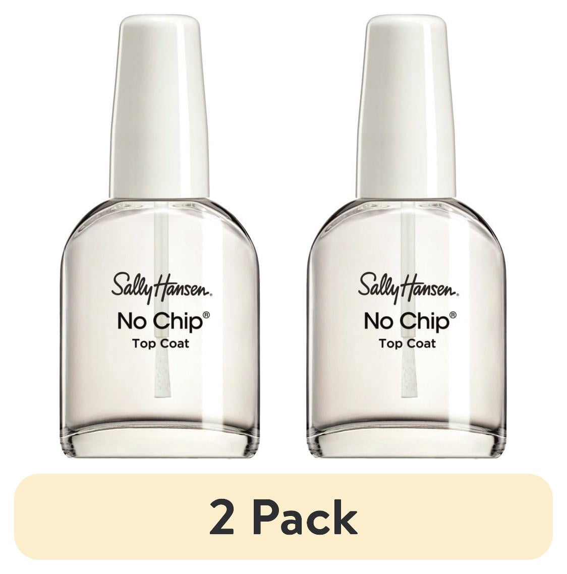 (2 pack) Sally Hansen Treatment, No Chip Acrylic Top Coat