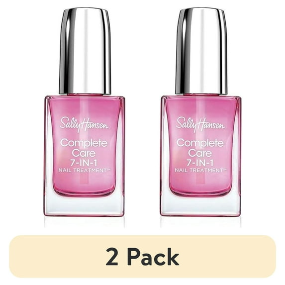 (2 pack) Sally Hansen Treatment™ Complete 7 in 1 Salon Manicure, Nail Treatment,1.41 Fl Oz, Nail Strengthener, Brittle Nail Treatment, Nail Hardener, Keratin Complex, Unique Precision Brush