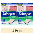 thumbnail image 1 of (2 pack) Salonpas Pain Relieving Patch for Back, Neck, Shoulder, Knee Pain and Muscle Soreness - 8 Hour Pain Relief - 60 Count - Pack of 1, 1 of 10