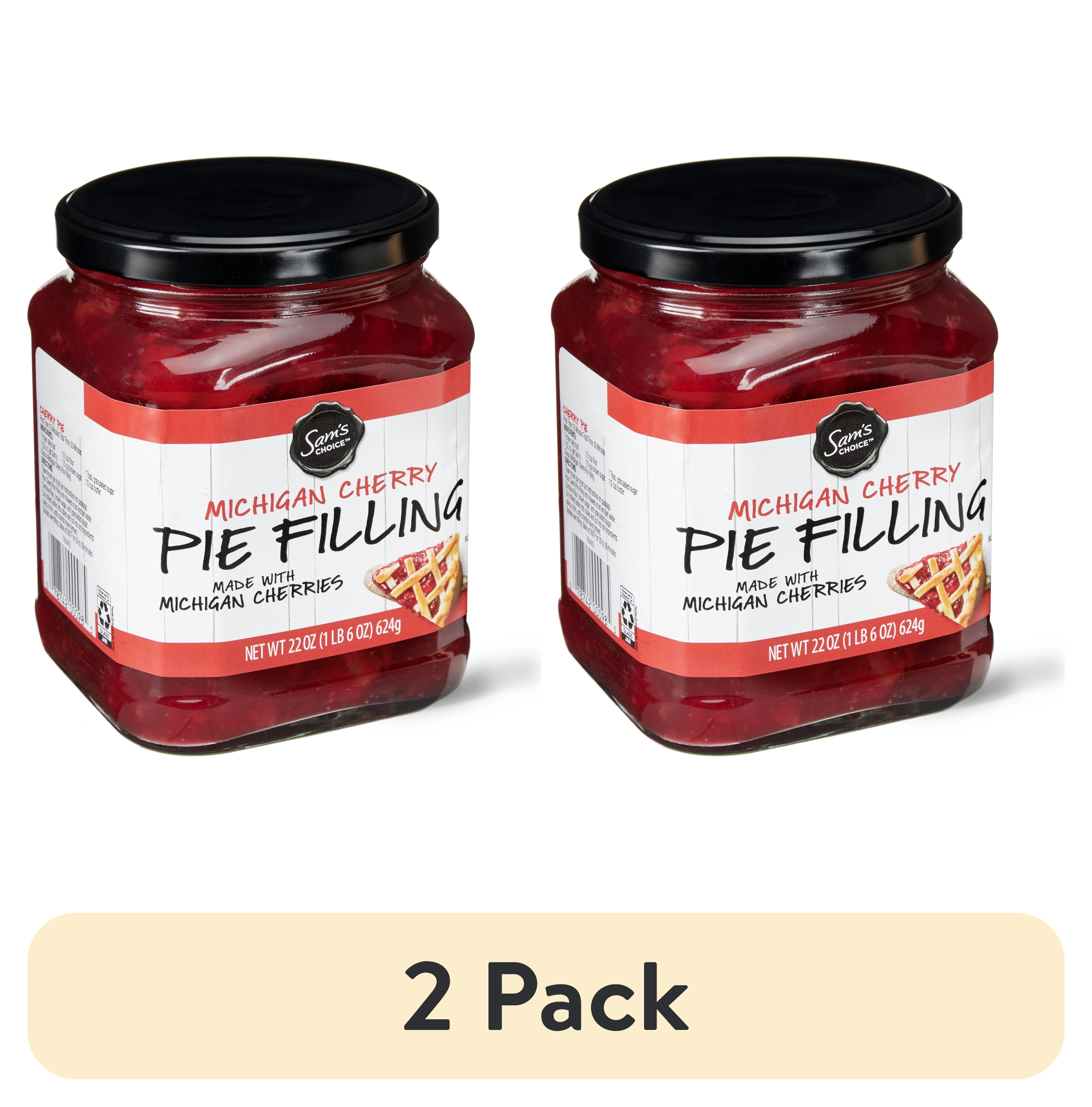 (2 pack) Sam's Choice Michigan Cherry Pie Filling, 19 oz