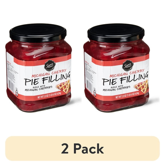 (2 pack) Sam's Choice Michigan Cherry Pie Filling, 19 oz