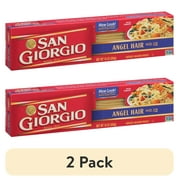 (2 pack) San Giorgio Thin Angel Hair Pasta, 16 Ounce Box