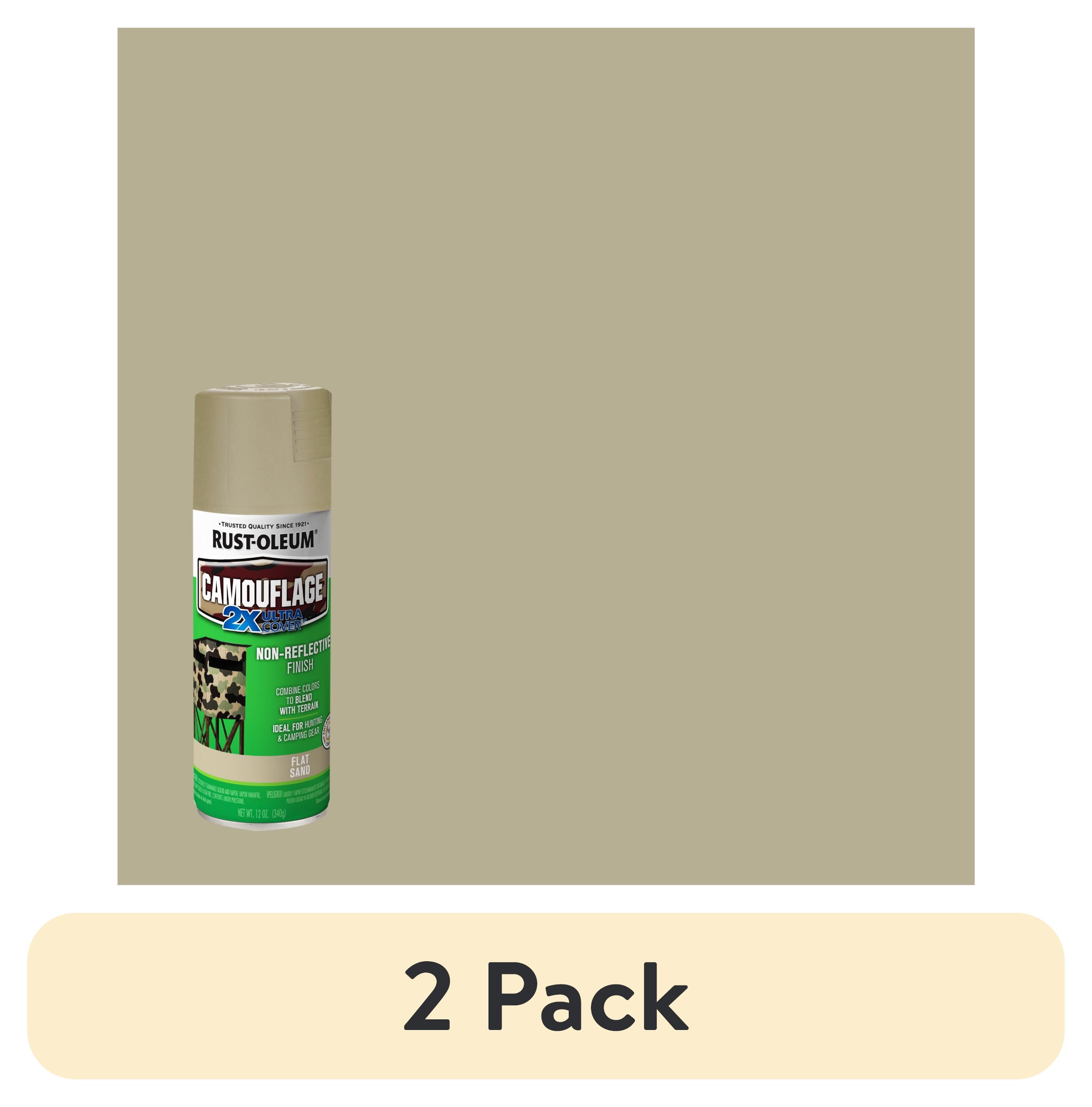 Rust-Oleum Camouflage Spray Paint Deep Forest Green 12 Oz Ultra Cover Spray Paint 12 Oz