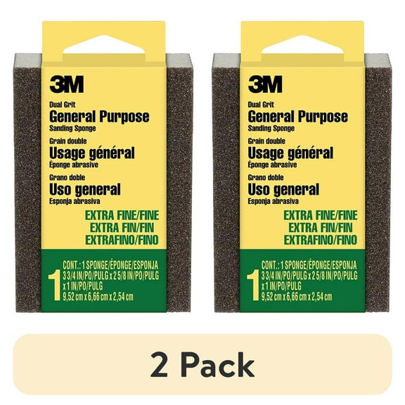 (2 pack) Sand Sponge Xfin/fin