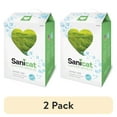 thumbnail image 1 of (2 pack) Sanicat Summer Breeze Clumping Cat Litter with Oxify, 14 lb. Box, 1 of 9