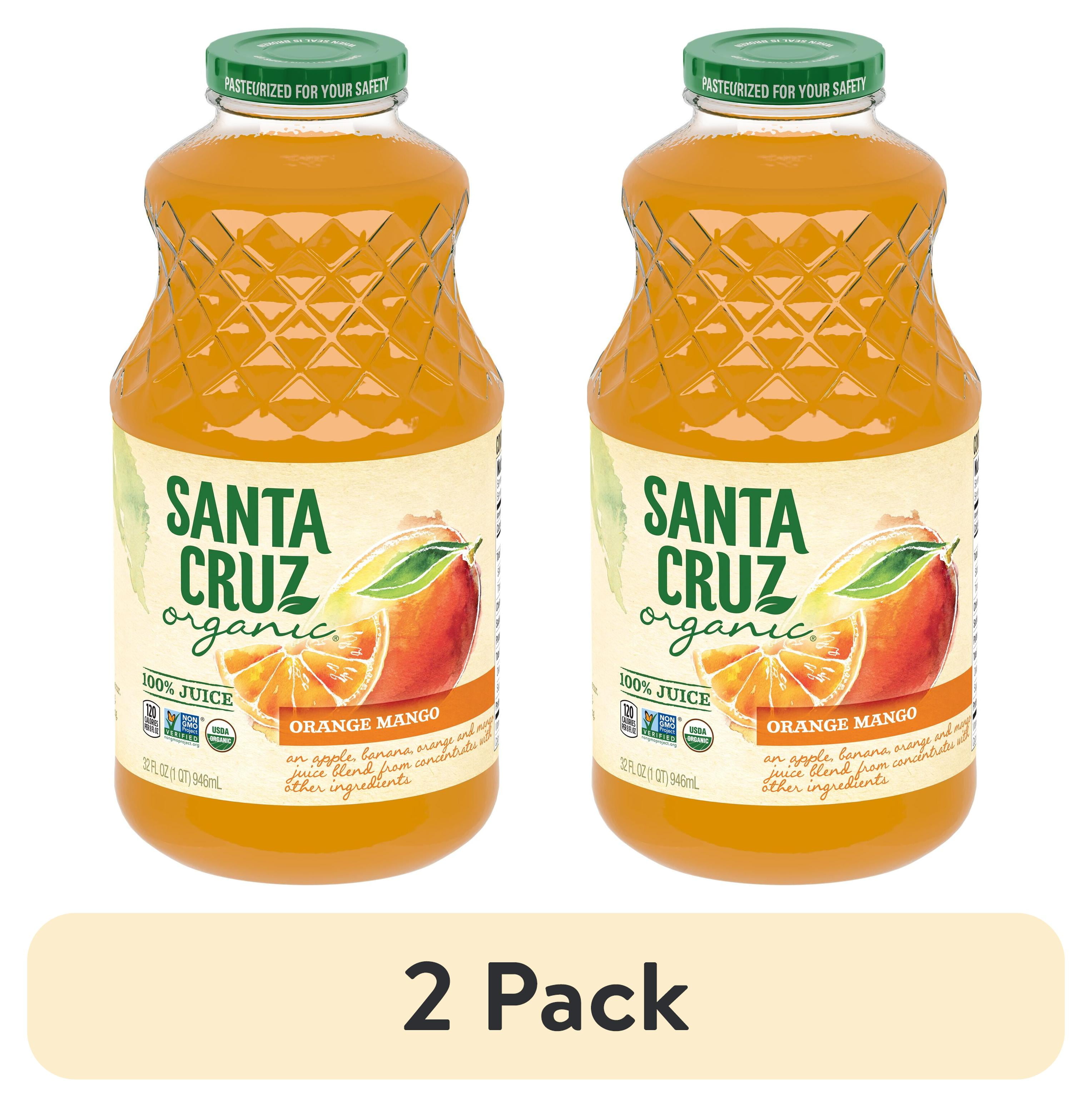 (2 pack) Santa Cruz Organic Orange Mango Juice Blend, 32 Ounces