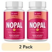 2 pack Santo Remedio Nopal, Prickly Pear Cactus Dietary Supplement, 700 mg, 60 Count, Immune Support