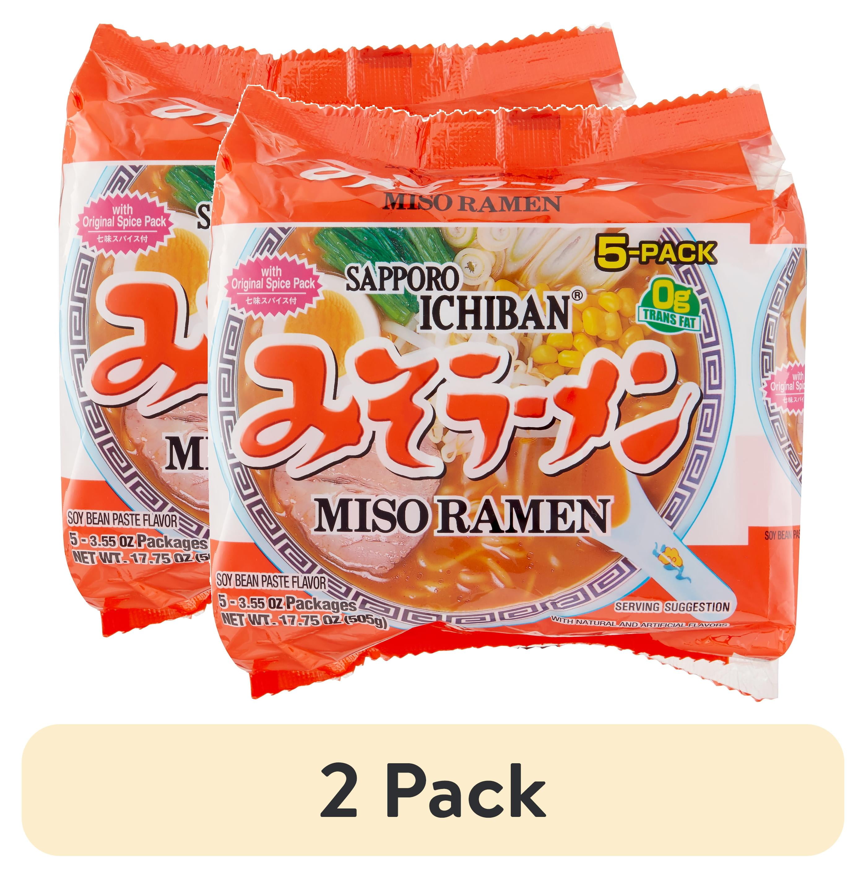 Sapporo Ichiban Miso Ramen, 17.5 Oz - Walmart.com